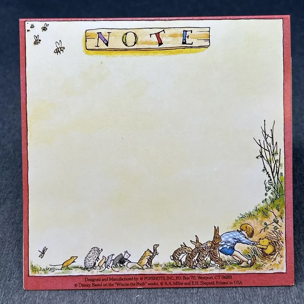 Pop Shots Pop-Up Greeting Cards Winnie The Pooh, Dps-324 A Little Something New